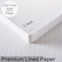 Thick Lined Journal Notebook for Men Women - Leather Journals for Writing, 320 Page Hardcover Notebooks, 5.8" x 8.4"