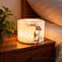 ADONJBISG Dimmable Natural Marble Night Light for Bedroom, Wireless Charging Touch Bedside Lamp, Color Changing Ambient