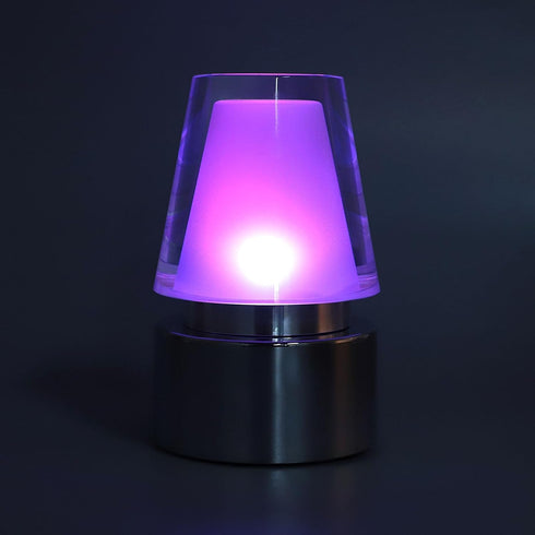 Dioche Color Changing Table RGB Color Changing Table Lamp USB Rechargeable Gentle Lighting Ambiance Desk Light for Bar