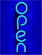 LED Neon Open Sign for Business, 16x6 inch Lighted Sign for Restaurants, Offices, Retail Shops, Window Storefronts,