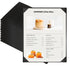 12 Pack Menu Covers 8.5" x 11" 1 View PU Leather Menu