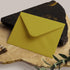 Granhoolm 100 Pack 5x7 A7 Invitation Envelopes, V Flag 5.25 x 7.25 for Weddings, Parties, Greeting Cards (Gold Pearl)
