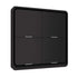 ZigBee Wireless Remote Control Smart Switch Wall Panel Transmitter, Requires MoesGo Zigbee Hub for Smart Home