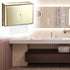2 Pack Commercial QWORK Paper Towel Dispenser Wall Mount, Gold Painted Finish Multifold Hand Towel Dispenser, Tri-fold