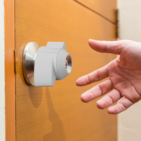 Homakover 2 Pack 1.77Inch, Door Knobs Cover, Non-Slip Silicone Door Knob Grips, Fits All Door Knob for Arthritis