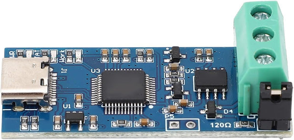 USB to CAN FD Converter with STM32G4 MCU,170M Speed,3 Color LED,Type C