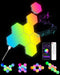 Kangtaixin Hexagon LED Lights 8 Pack - RGB Wall Panels with Music