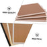 STOBOK Wooden Frame Message Board, Small Cork Board with Easel Display Stand for Home or Office Use