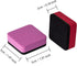 Favide 24 Pack Magnetic Whiteboard Dry Erasers for Classroom, Home, and Office, Square, 8 Color