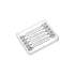 10pcs 17Gauge Stainless Steel Blunt Tip Dispensing Needles, 1 1/2" Luer Lock for Thick Liquids, Ink, Glue, Lab Use