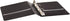 Tops Cardinal Mini Round Ring Binder, 1-Inch, 8-1/2-Inch x 5-1/2-Inch, Black