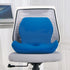BBOPG Tailbone Office Chair Cushions One-Piece Memory Foam Seat Cushion Lumbar Support Cushion for Pback and Butt