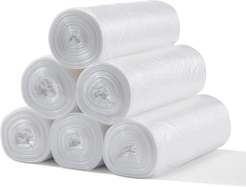 Trash Can Liner - 1000 Count Garbage Bags on Perforated Roll, 7-10 Gallon for Office and Home Needs