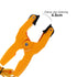 K Type Thermocouple Clamp Probe Temperature Sensor Clip Lead Pipe Clamp for HVAC Temperature Range -40~392°F