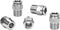 Push to Connect Fitting - 304 Stainless Steel Male Straight 5/16" Tube OD x 1/4" NPT Thread Fitting (Pack of 5)