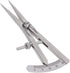Marking Gauge Metal Compass Multipurpose High Accuracy Adjustable for Leather Trimming Projects
