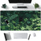 Black Cat Desk Mouse Pad - Green Plants Desk Mat, Anime Large Gaming Mouse Pad XL for Office Supplies, Long Laptop