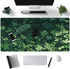 Black Cat Desk Mouse Pad - Green Plants Desk Mat, Anime Large Gaming Mouse Pad XL for Office Supplies, Long Laptop