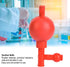 Hapivida Pipetting Ball, 3 Openings Lab Rubber Suction Bulb for Quantitative Rubber Pipette Filler, Industrial Mineral