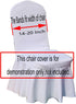 50PCS (50PCS, Gold Stretch Chair Sashes Bows Elastic Chair Bands with Buckle Slider Sashes Bows for Wedding Hotel