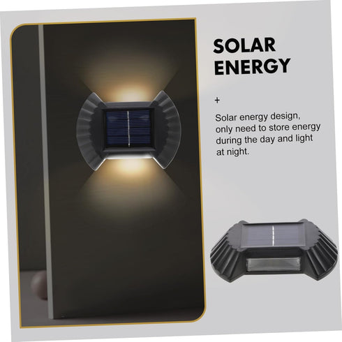Solar Powered Wall Light - Elegant Outdoor Garden Lamp