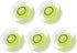 5pcs Small Circular Bubble Spirit Levels, Mini Round RV Leveling Tools for Travel Trailer, 17.5mm Diameter