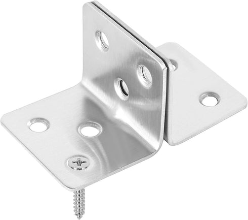 100 31 31 38 MM 1.2 1.2 1.5 Inch ZOENHOU PCS x x Corner Brace, Heavy Duty Stainless Steel Shelf Support L Shape