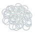 X AUTOHAUX Silicone O-Rings, 38mm OD 31.8mm ID 3.1mm Width VMQ Seal Gasket for Compressor Valves, Pack of 50