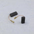 4 Pairs Angle Grinder Carbon Brushes - 5x8x17mm Compatible with Bosch Power Tool Accessories