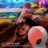 Noise,4K 13 Galaxy Projector, Planetarium Star Projector,Bedroom Night Light and Timer,with White Replaceable HD Galaxy