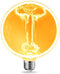 Sunaiony Decorative Light Bulb Unique Globe Bulb 40 Watt Equivalent, Dimmable Spiral