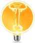 Sunaiony Decorative Light Bulb Unique Globe Bulb 40 Watt Equivalent, Dimmable Spiral