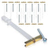 TOGGLER SNAPTOGGLE Drywall Anchor with Included Bolts, 1/4-20 Fastener Size, Holds 265 lbs Each, Pack of 12