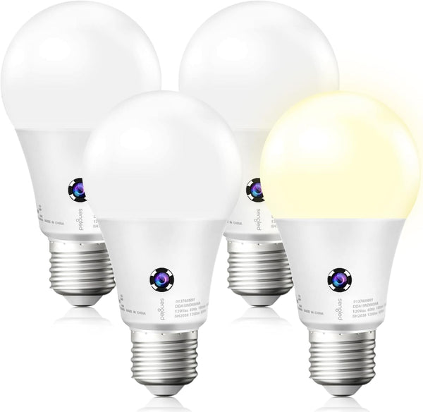 Sengled Dusk to Dawn Light Bulbs Outdoor, 3000K Soft White, A19 LED Sensor