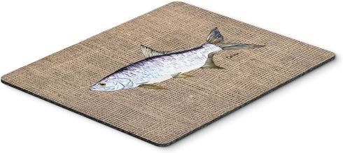 Caroline's Treasures 8774MP Fish - Tarpon Mouse Pad, Hot Pad or Trivet for Home Office Gaming Working Computers Laptop Mouse Mat,Washable Large Mousepad by Caroline's Treasures