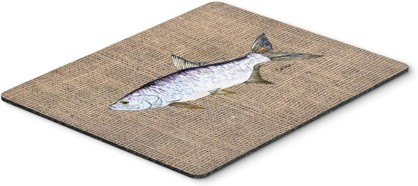 Caroline's Treasures 8774MP Fish - Tarpon Mouse Pad, Hot Pad or Trivet for Home Office Gaming Working Computers Laptop Mouse Mat,Washable Large Mousepad by Caroline's Treasures