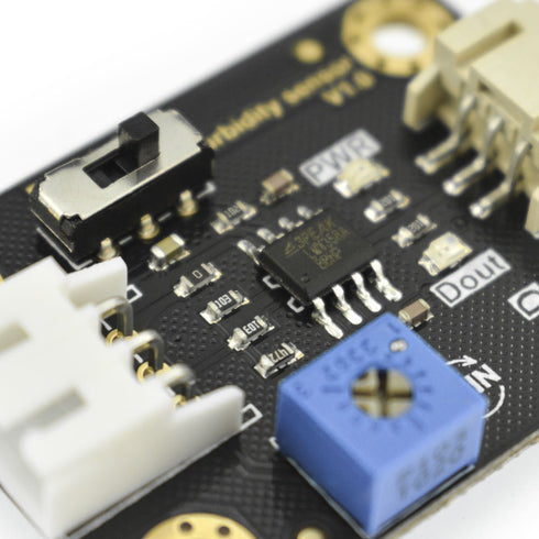 ESP32 STM32 <500ms 0-4000NTU Gravity: Analog Turbidity Sensor for Arduino / / / Raspberry Pi (ADC Required) | Water
