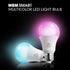 LED Color Changing Lights, Compatible with Alexa & Google Assistant, RGBW 2700K-6500K, 60 Watt Equivalent Multicolor, Dimmable with App, A19 E26, No Hub Required, 2.4GHz WiFi Only, 4 Counts by Himalayan Glow