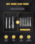 BOEN Impact Grade Socket Adapter Set, 3-PCS Drill Bit Adapter with 1/4", 3/8", 1/2" Sizes for Cordless Drill