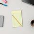 5 8, 50 36/Carton STAPLES Notepads, x Narrow Ruled, Canary, Sheets/Pad