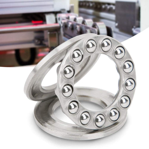 5pcs 51104 Thrust Bearing Plane Axial Ball Bearings, High Precision Thrust Ball Bearings for Industrial Hardware