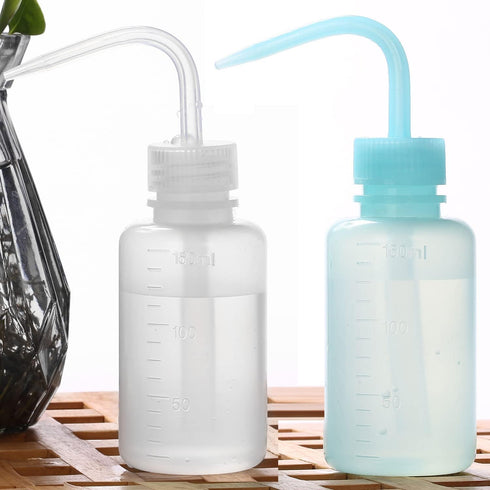 2Pcs Tattoo Wash Bottle 150ml, 5oz Water Squirt Bottle for Succulent Watering, Medical Cleaning Tools