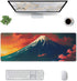 Sunset Pink Clouds Mountain Gaming Mouse Pad XL, Large Non Slip Rubber Mousepad, Stitched Edges Mouse Pads, Long Extended Mouse Pad,31.5'' X 11.8'' by Wallacely
