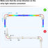 PAUTIX 12mm Connectors 10pcs L-Shaped/Corner Connectors for 3-Pin RGB Smart IC COB LED Strip Lights