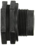 Banjo TF100 Polypropylene Bulkhead Tank Fitting, 1" NPT Female