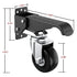 HOLKIE Retractable Heavy Duty Casters with Lifting Function, Maximum Load of 700 lbs for Workbenches