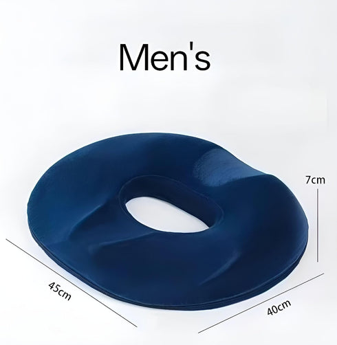 CCOCC Memory Foam Donut Seat Cushion Orthopedic Hemorrhoid Treatment Donut Pillow Office Chair Car Seat Massage Cushion