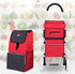SH-gwtc 48L Shopping Cart Replacement Trolley, Waterproof Spare Storage Bag with Side and Front Pockets