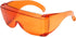 Calabria 3000 Orange Fitover Safety Glasses for Teeth Whitening LED Light Protection, Anti Scratch Fog
