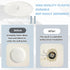 GeegAcc 3Pcs CP3540 3.5-4 Inch Round Ceiling Cover Plate for Electrical Box - Paintable White Hole Cover to Conceal